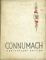 Conemaugh Township Area High School 1958 yearbook cover photo