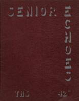 Tecumseh High School 1942 yearbook cover photo