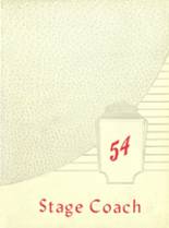 Sidney High School 1954 yearbook cover photo