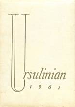 Ursuline High School 1961 yearbook cover photo