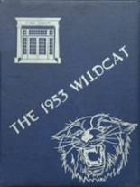 Yates Center High School 1953 yearbook cover photo