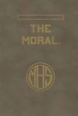 Moral Township High School 1924 yearbook cover photo