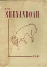 Shenandoah High School 1944 yearbook cover photo