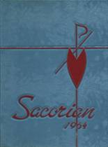 Sacred Heart High School 1964 yearbook cover photo