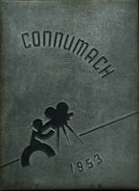 Conemaugh Township Area High School 1953 yearbook cover photo