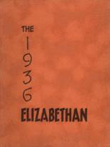 Elizabethtown Area High School 1936 yearbook cover photo
