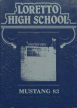 Loretto High School 1983 yearbook cover photo