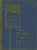 Camden High School 1935 yearbook cover photo