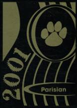 Paris High School 2001 yearbook cover photo