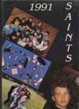 St. Paul High School 1991 yearbook cover photo