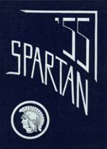 Sparta High School 1955 yearbook cover photo