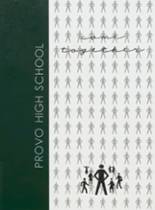 Provo High School 2003 yearbook cover photo