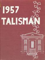 Rutland High School 1957 yearbook cover photo