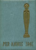 1961 St. Mary's High School Yearbook from Cortland, New York cover image