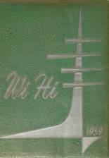 Wilmington High School 1959 yearbook cover photo