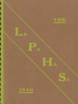 Lester Prairie High School 1940 yearbook cover photo