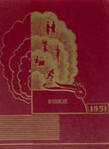 Henderson High School 1951 yearbook cover photo
