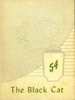 Prestonsburg High School 1954 yearbook cover photo