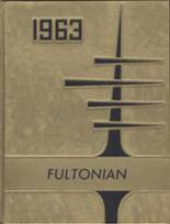 Fulton High School 1963 yearbook cover photo