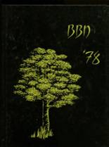 1978 Buckingham Browne & Nichols High School Yearbook from Cambridge, Massachusetts cover image