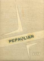 1957 Sts. Peter & Paul High School Yearbook from Waterloo, Illinois cover image