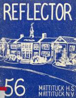 Mattituck-Cutchogue High School 1956 yearbook cover photo