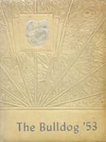 Grenada High School 1953 yearbook cover photo