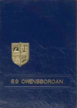 Owensboro High School 1969 yearbook cover photo