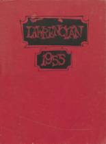 1955 Lawrence High School Yearbook from Cedarhurst, New York cover image