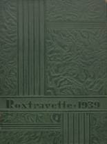 Rostraver High School 1939 yearbook cover photo