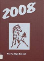 Unity High School 2008 yearbook cover photo