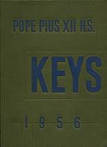 Pope Pius XII High School 1956 yearbook cover photo
