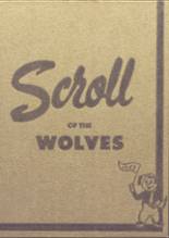 Algoma High School 1953 yearbook cover photo