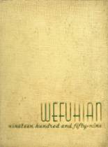 West Fulton High School 1959 yearbook cover photo