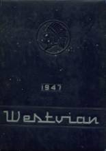 West View High School 1947 yearbook cover photo