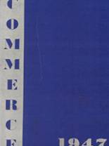 Commerce High School 1947 yearbook cover photo