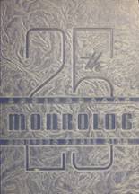 Monroe High School 1949 yearbook cover photo