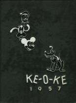 O'Keefe High School 1957 yearbook cover photo