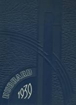 1939 Hubbard High School Yearbook from Hubbard, Ohio cover image