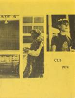 Louisiana State University High School 1974 yearbook cover photo