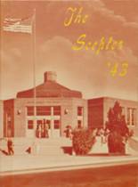 Central Catholic High School 1943 yearbook cover photo
