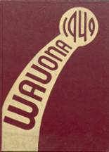 Portage High School 1949 yearbook cover photo