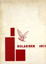 Hiland High School 1971 yearbook cover photo