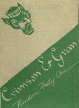 Van Nuys High School 1941 yearbook cover photo