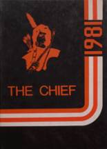 Nocona High School 1981 yearbook cover photo