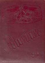 Poteau High School 1952 yearbook cover photo
