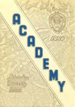 University School 1954 yearbook cover photo