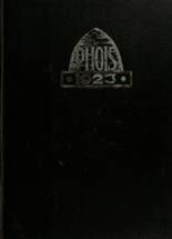 Poughkeepsie High School 1923 yearbook cover photo