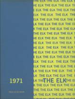 Elkin High School 1971 yearbook cover photo
