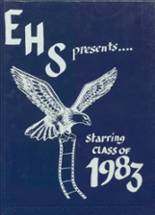 Exeter High School 1983 yearbook cover photo